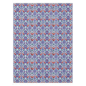 Nappe Tulipe élégante et fleurs florales Roses Photograp (Devant)