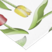 Nappe Tulipe Fleur Colorée Moderne (Angle)