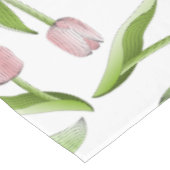Nappe Tulipe rose moderne (Angle)