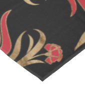 Nappe Tulipe turque - tuile de tabouret (Angle)