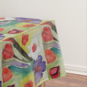 Nappe Tulipes Abstraites et fleurs de printemps (In Situ)