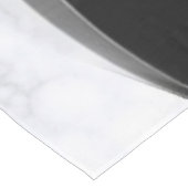 Nappe Tulipes Abstraites Marbres blancs (Angle)