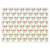 Nappe Tulipes de printemps Daffodiles et papillons Flora (Devant (Horizontal))