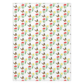 Nappe Tulipes de printemps Daffodiles et papillons Flora (Devant)