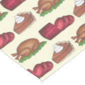 Nappe Turquie Cranberry Citrouille Pie Thanksgiving Dîne (Angle)