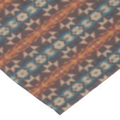 Nappe Turquoise Bleu Brown Rouge foncé Rouille Orange Tr (Angle)