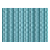 Nappe Turquoise Bleu élégant Abstrait moderne Motif en b (Devant (Horizontal))