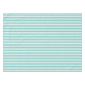 Nappe Turquoise Bleu et Blanc Patiné Look strié (Devant (Horizontal))