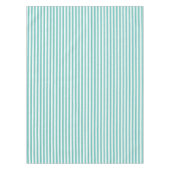 Nappe Turquoise Bleu et Blanc Patiné Look strié (Devant)