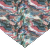 Nappe Turquoise Coral Bleu Rouge Aquarelle Flèches Art M (Angle)