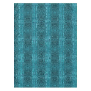 Nappe turquoise couleur turquoise imprimé aqua bleu