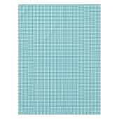 Nappe Turquoise et guingan blanc (Devant)