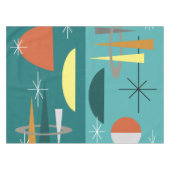 Nappe Turquoise Moderne Du Milieu Du Siècle (Devant (Horizontal))