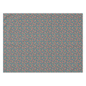 Nappe Turquoise rose mignon contemporain papillon gris (Devant (Horizontal))