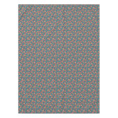 Nappe Turquoise rose mignon contemporain papillon gris (Devant)