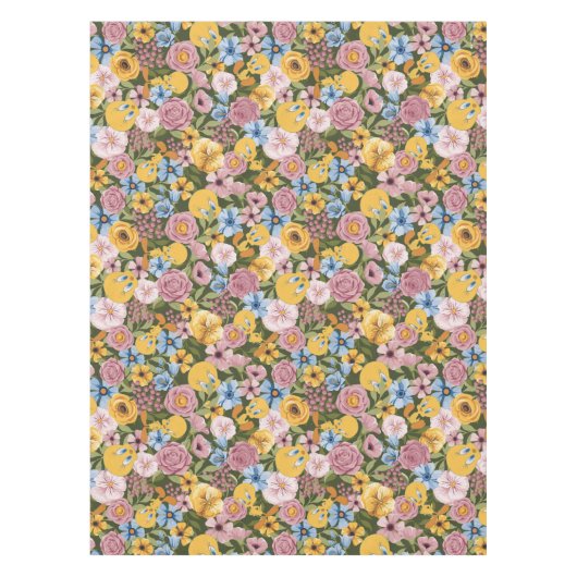 Nappe TWEETY™ Floral Embroidery Pattern (Devant)