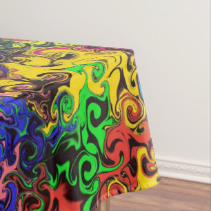 Nappe Twirlers colorés Abstraits /