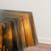 Nappe Two Children with Sleeping Puppy Rustic Tablecloth (In Situ)