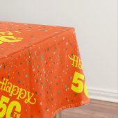 Nappe TYPOGRAPHIE JAUNE 50e anniversaire (In Situ)