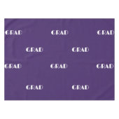 Nappe Typographie violette élégante (Devant (Horizontal))