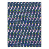 Nappe Un adorable vaisseau-fusée dans l'espace dessin an (Devant)