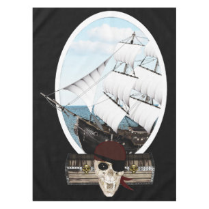 Nappe Un bateau pirate