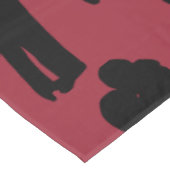 Nappe Un couple en train de s'embrasser (Angle)