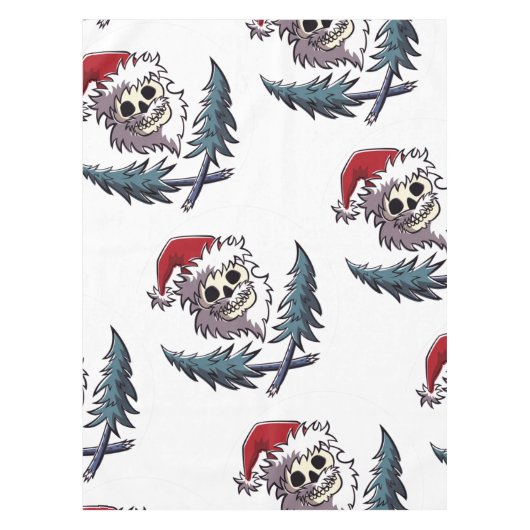 Nappe un crâne avec la barbe dans le casquette du père (Devant)