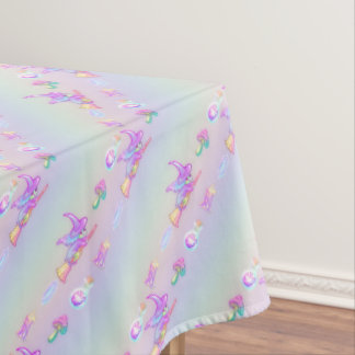 Nappe Un joyeux Motif Rainbow de la sorcière volant