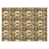 Nappe Un Joyeux Temps de Noël (Devant (Horizontal))