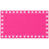 Nappe Un lapin mignon, un lapin mignon, 1er anniversaire (Devant (Horizontal))