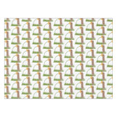 Nappe Un mignon chien de prairie reniflant la caricature (Devant (Horizontal))