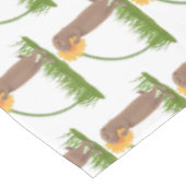 Nappe Un mignon chien de prairie reniflant la caricature (Angle)
