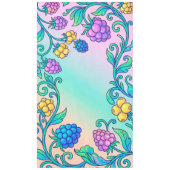 Nappe Un motif de baies psychédéliques vibrant (Devant)