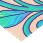 Nappe Un motif de baies psychédéliques vibrant (Angle)