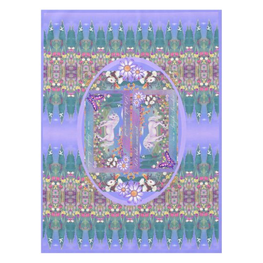 Nappe Un paradis mauve (Devant)