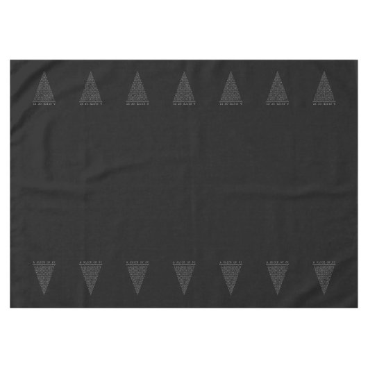 Nappe Un Triangle de Tranche de Pi (Devant (Horizontal))