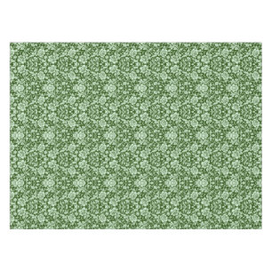 Nappe Une damassé florale antique