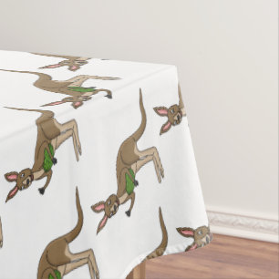 Nappe Une jolie illustration de kangourou australien