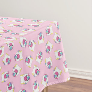 Nappe Unicorne Anniversaire fête rose
