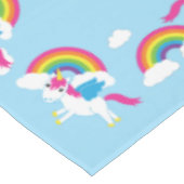 Nappe Unicorne fête d'anniversaire (Angle)