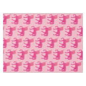 Nappe Unicorne rose Tissu de table personnalisé (Devant (Horizontal))