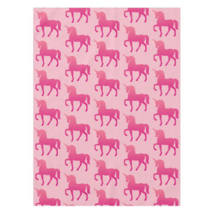 Nappe Unicorne rose Tissu de table personnalisé