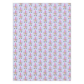 Nappe Unicorne tendance avec couronne et papillons flora (Devant)