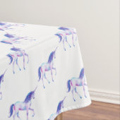 Nappe Unicornes blanches violettes Aqua (In Situ)