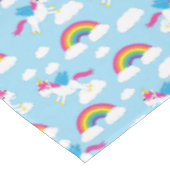 Nappe Unicorns & Rainbows Mignonne 1er anniversaire Thèm (Angle)