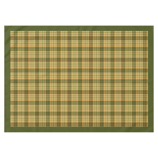 Nappe Unique Fall Autumn Tablecloth Elegant Checkered (Devant (Horizontal))