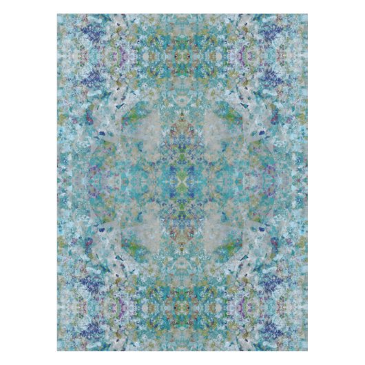 Nappe Unique Moderne Un Design D'Art Abstrait (Devant)