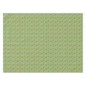 Nappe Univers à pointillés rétros vert (Devant (Horizontal))