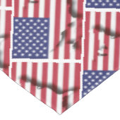 Nappe USA AMERICAN Drapeau Carte Stylo Patriotique Géomé (Angle)